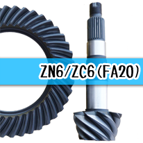 TOP FUEL FINAL GEAR KIT 4.666 FOR TOYOTA 86 ZN6 SUBARU BRZ ZC6