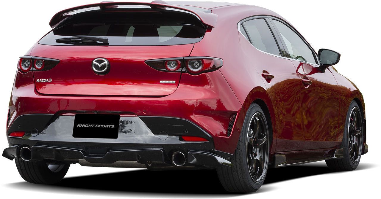 KNIGHT SPORT REAR END FINISHER For MAZDA 3 BP KZD-74333
