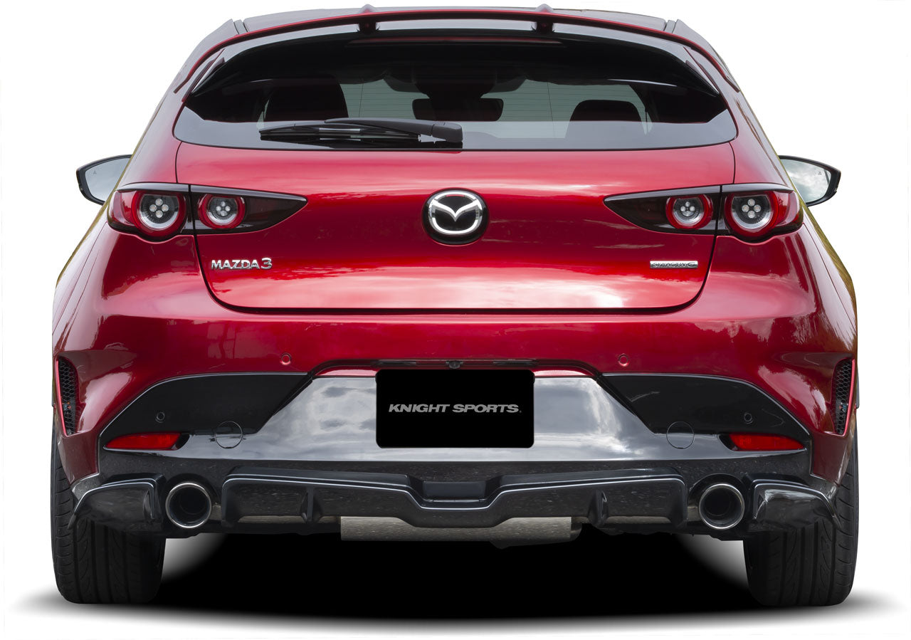 KNIGHT SPORT REAR END FINISHER For MAZDA 3 BP KZD-74333
