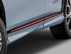 MUGEN SIDE GARNISH Crystal Black Pearl For VEZEL RV3 4 5 6 75300-XNP-K0S0-CB