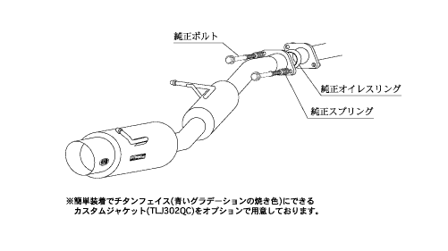 KAKIMOTO RACING EXHAUST HYPER GT BOX REV. FOR HONDA STEP WAGON RG3 RG1  H41368