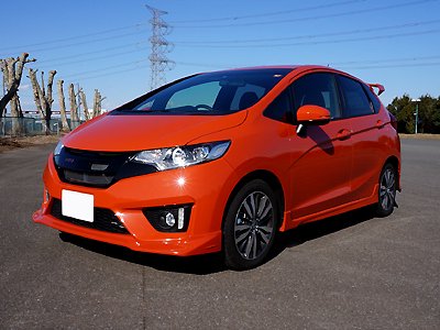 SEEKER FRONT HALF SPOILER FRP UNPAINTED FOR HONDA FIT GK  16000-GK5-F01