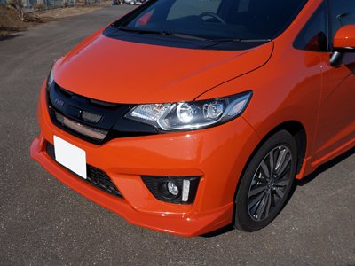 SEEKER FRONT HALF SPOILER CARBON UNPAINTED FOR HONDA FIT GK  16000-GK5-C01