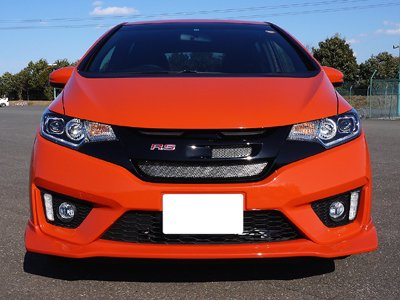 SEEKER FRONT GRILLE UNPAINTED CARBON FOR HONDA FIT GK  16010-GK5-C01