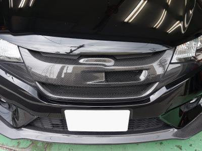 SEEKER FRONT GRILLE UNPAINTED CARBON FOR HONDA FIT GK  16010-GK5-C01