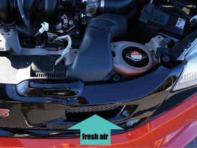 SEEKER FRONT GRILLE CARBON UV CLEAR PAINTED FOR HONDA FIT GK  16010-GK5-C02