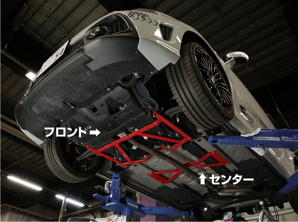 75-PERFORMANCE FLOOR BRACE CENTER FOR ABARTH 595 8032