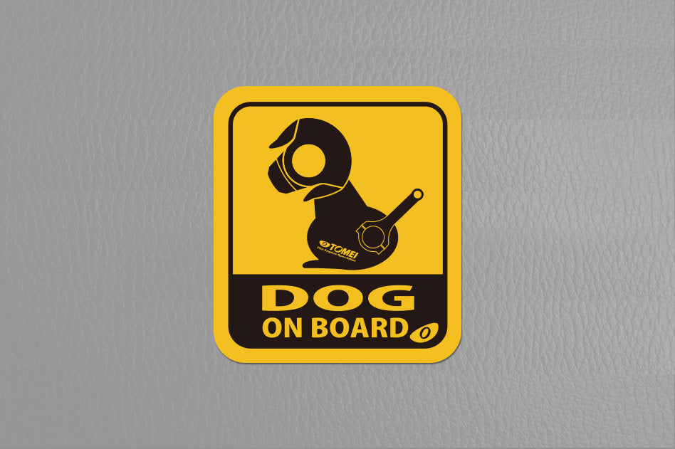TOMEI ON BOARD STICKER TYPE DOG FOR  761036