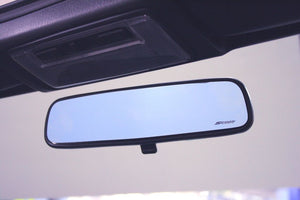 SPOON BLUE WIDE REAR ROOM MIRROR For HONDA FIT GE8 76400-BRM-004