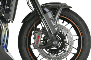 PLOT SWAGE-LINE PRO FRONT BRAKE HOSE KIT TRI-PIECE BLACK STAINLESS STEEL FITTINGS BLACK SMOKE HOSE FOR KAWASAKI Z900RS CAFE BREMBO CALIPER SPEC BTPB782FT