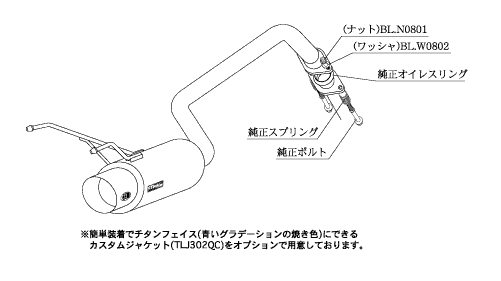 KAKIMOTO RACING EXHAUST HYPER GT BOX REV. FOR HONDA FREED GB3  H41380