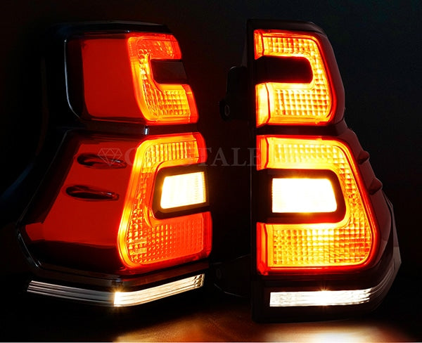 CRYSTAL EYE LED TAIL LAMP FOR TOYOTA LAND CRUISER PRADO 150 KOUKI L223BK