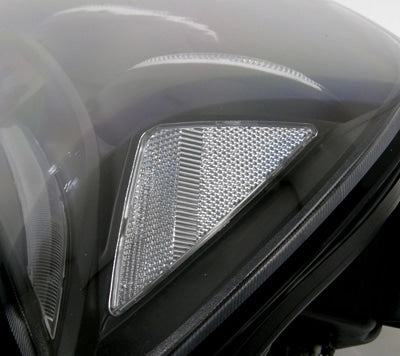 CRYSTAL EYE CCFL SQUID RING HEADLIGHT BLACK TYPE (CLEAR REFLECTOR) FOR TOYOTA HILUX SURF 210 215  J042BK