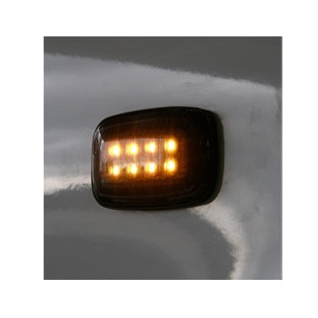 CRYSTAL EYE CRYSTAL LED SIDE MARKER, BLACK TYPE FOR TOYOTA HILUX SURF 130 180 185  D020BK