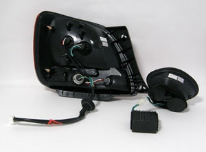 CRYSTAL EYE LED TAIL LAMP 4-PIECE SET LEXUS GS LOOK TYPE RED SMOKE FOR TOYOTA ARISTO 16  L019RS