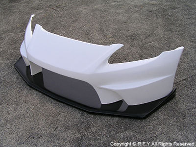 RACING FACTORY YAMAMOTO FRONT BUMPER SET UNDERBOARD PART MADE OF CARBON FOR HONDA S2000 AP1 AP2 RACING-FACTORY-YAMAMOTO-00177