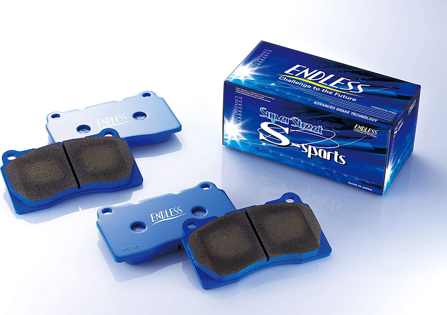 ENDLESS SSS BRAKE PAD FRONT FOR SUBARU FORESTER SK9 SKE EP544-SSS