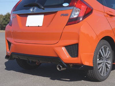 SEEKER REAR UNDER SPOILER CARBON UV CUT CLEAR PAINTED FOR HONDA FIT GK  16030-GK5-C02