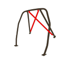 SAITO ROLLCAGE REAR CROSS BAR FOR TOYOTA CRESTA JZX90