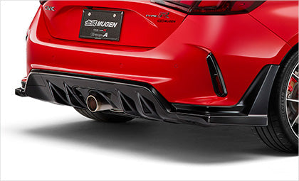 MUGEN REAR UNDER SPOILER UNPAINTED FOR HONDA CIVIC TYPE R FL5 84111-XNRC-K0S0-ZZ