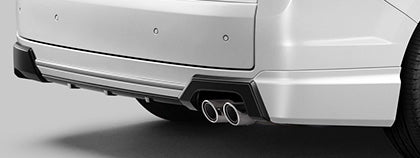 MUGEN REAR UNDER SPOILER CRYSTAL BLACK PEARL FOR STEPWGN RP6 RP7 RP8 84111-XNS-K1S0-CB