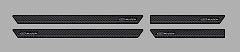 MUGEN SCUFF PLATE FOR HONDA CIVIC TYPE R FL5 84200-XNR-K0S0
