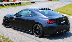 CHARGE SPEED REAR SIDE SPOILER BOTTOM LINE CARBON FOR TOYOTA 86 ZN6 KOUKI CAHRGESPEED-00057