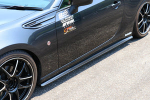 CHARGE SPEED SIDE SKIRT BOTTOM LINE TYPE-1 CARBON FOR TOYOTA 86 ZN6 KOUKI CAHRGESPEED-00055