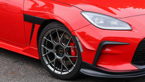 SARD GT1 FRONT FENDER CANARD SET CRYSTAL WHITE PEARL FOR TOYOTA GR86 ZN8 81114