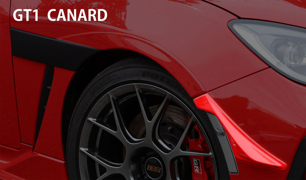 SARD GT1 CANARD CRYSTAL BLACK SILICA FOR TOYOTA GR86 ZN8 81111
