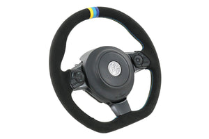 GREDDY STEERING WHEEL WITH 3-COLOUR STITCHING BLACK CARBON FOR TOYOTA 86 ZN6 KOUKI 16610002