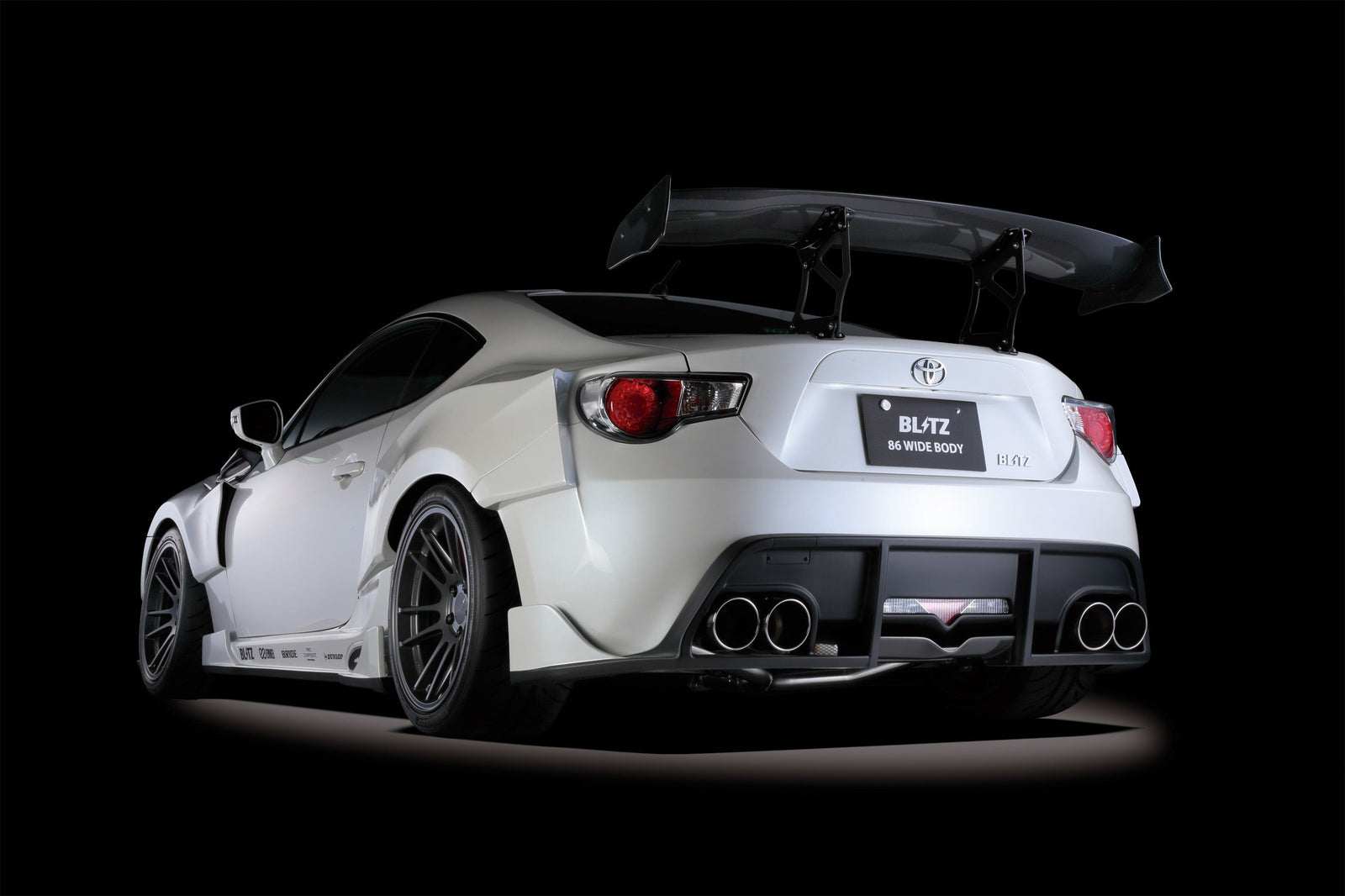BLITZ NUR-SPEC VS QUAD W DIFF EXHAUST  For TOYOTA 86 ZN6 FA20 60171