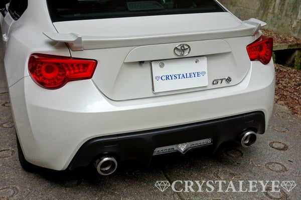 CRYSTAL EYE FIBER LED REAR FOG LAMP BLACK TYPE FOR TOYOTA 86 SUBARU BRZ J001BK