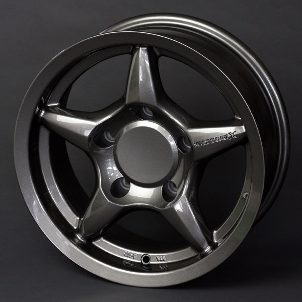 APIO WILDBOAR X 15X6J -5 5X139.7 RAID BLACK GLOSSY BLACK FOR SUZUKI JIMNY JB74 JB43 JB33 JB32 JB31 7200-15R
