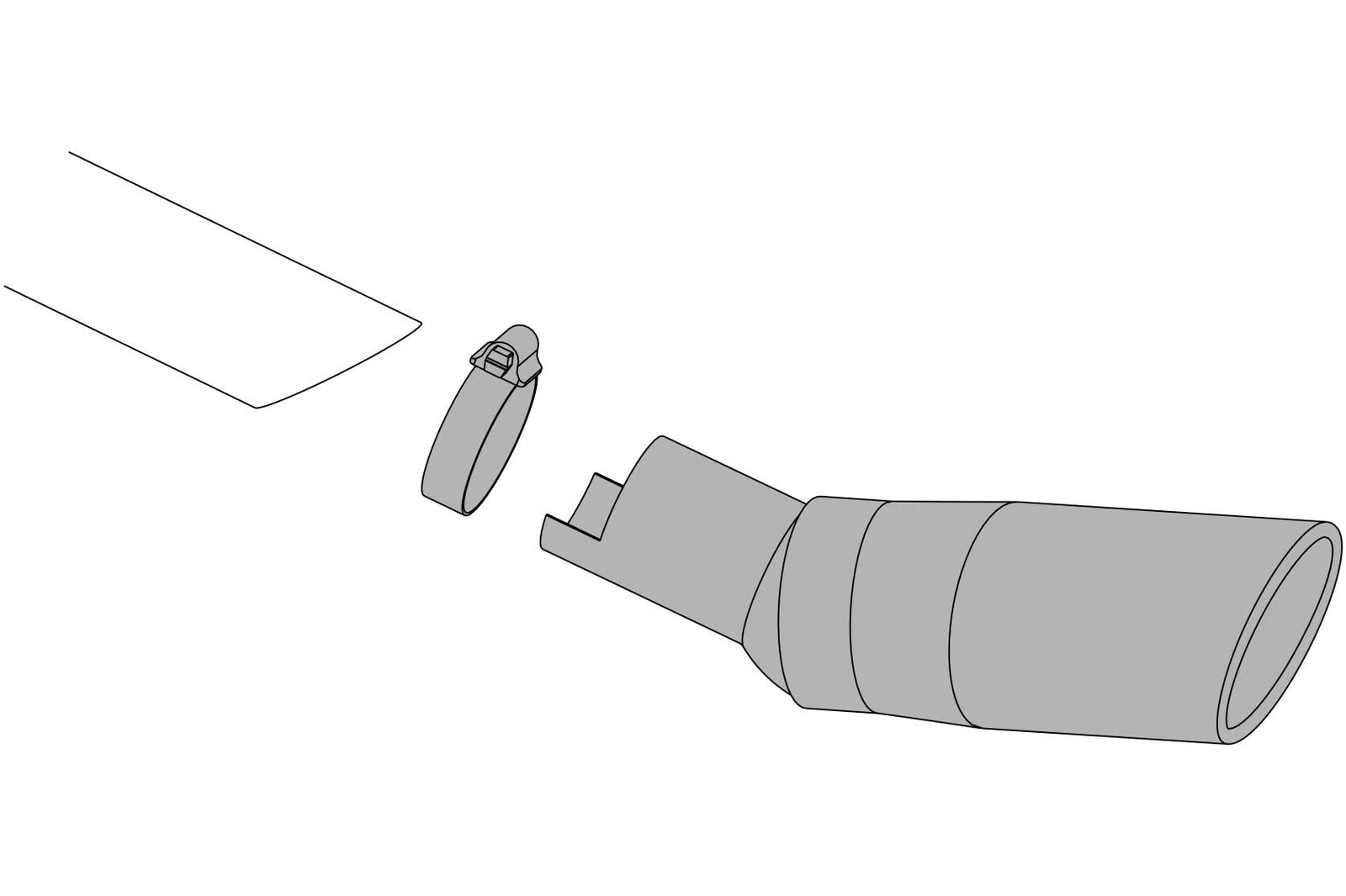 FUJITSUBO FINISHER FOR PRIUS ZVW40W 41 109-10039