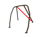 SAITO ROLLCAGE SKEW BAR FOR HONDA CR-X EF8