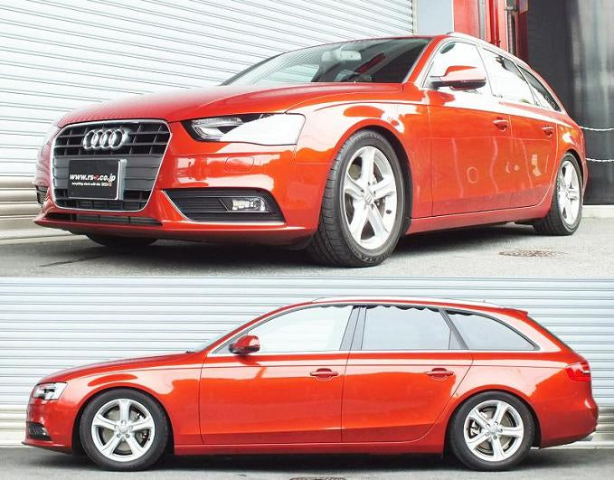 RS-R BEST-I COILOVER SUSPENSION RECOMMENDED SPRING RATE FOR AUDI A4 AVANT 8KCDN BIAU400M