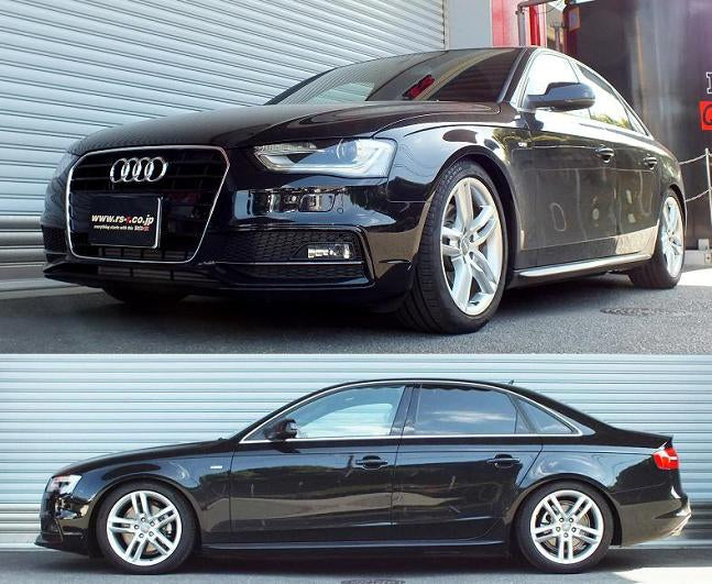 RS-R BEST-I COILOVER SUSPENSION RECOMMENDED SPRING RATE FOR AUDI A4 8KCDN BIAU400M