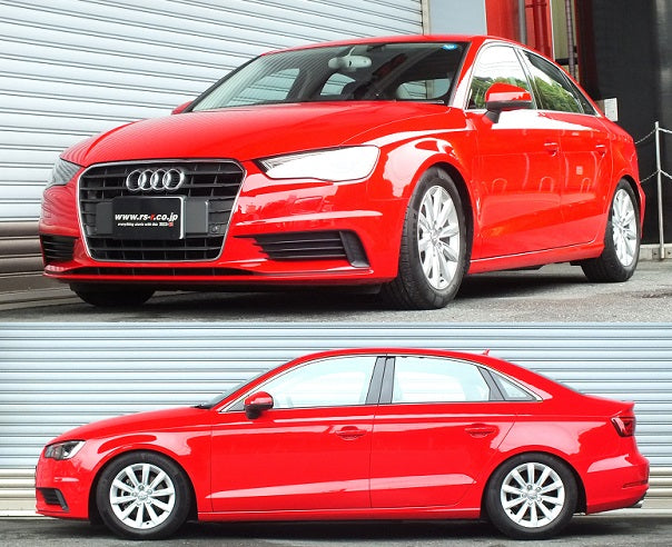RS-R BEST-I COILOVER SUSPENSION RECOMMENDED SPRING RATE FOR AUDI A3 SEDAN 8VCXSL BIAU300M