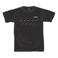 MUGEN DEEP BLACK MUGEN 9 COMMANDER EYE T-SHIRT Medium  For UNIVERSAL FITTING 90000-XYK-602B-D3