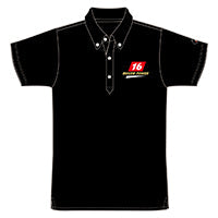 MUGEN BLACK MUGEN16 POLO SHIRT XLarge  For UNIVERSAL FITTING 90000-XYK-633A-K5