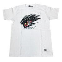 MUGEN X SHIBUYA COMMANDER EYE T-SHIRT Large WHITE  For UNIVERSAL FITTING 90000-XYL-602A-W4