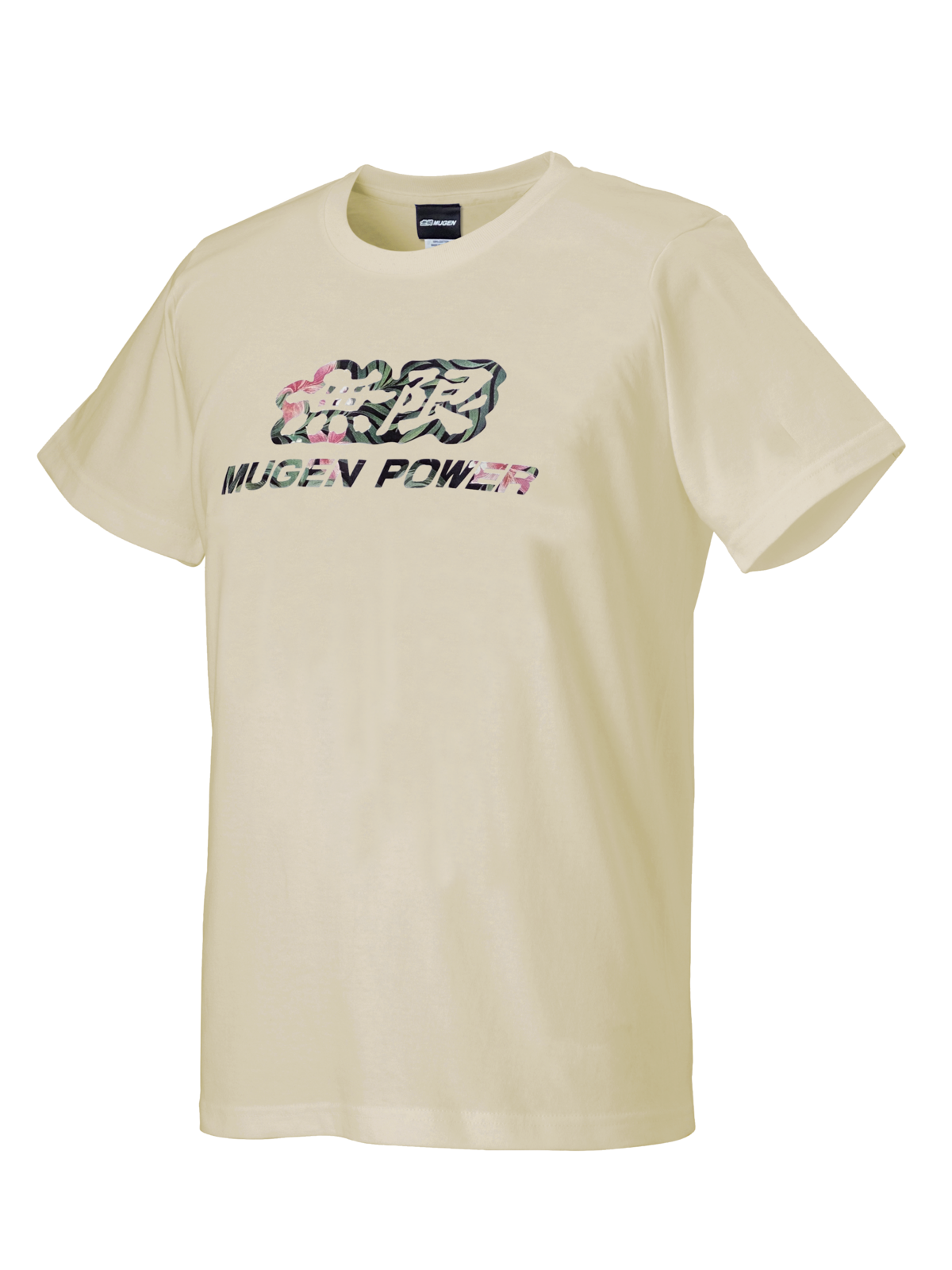 MUGEN MUGEN BOTANICAL T-SHIRT BEIGE MEDIUM FOR  90000-XYM-603A-B3
