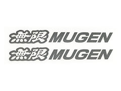 MUGEN GUNMETAL LL MUGEN STICKER A  For UNIVERSAL FITTING 90000-YZ5-310A-G5