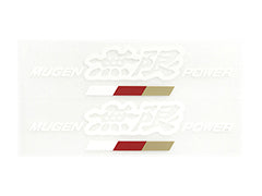 MUGEN WHITE L MUGEN POWER STICKER A  For UNIVERSAL FITTING 90000-YZ5-311A-W5