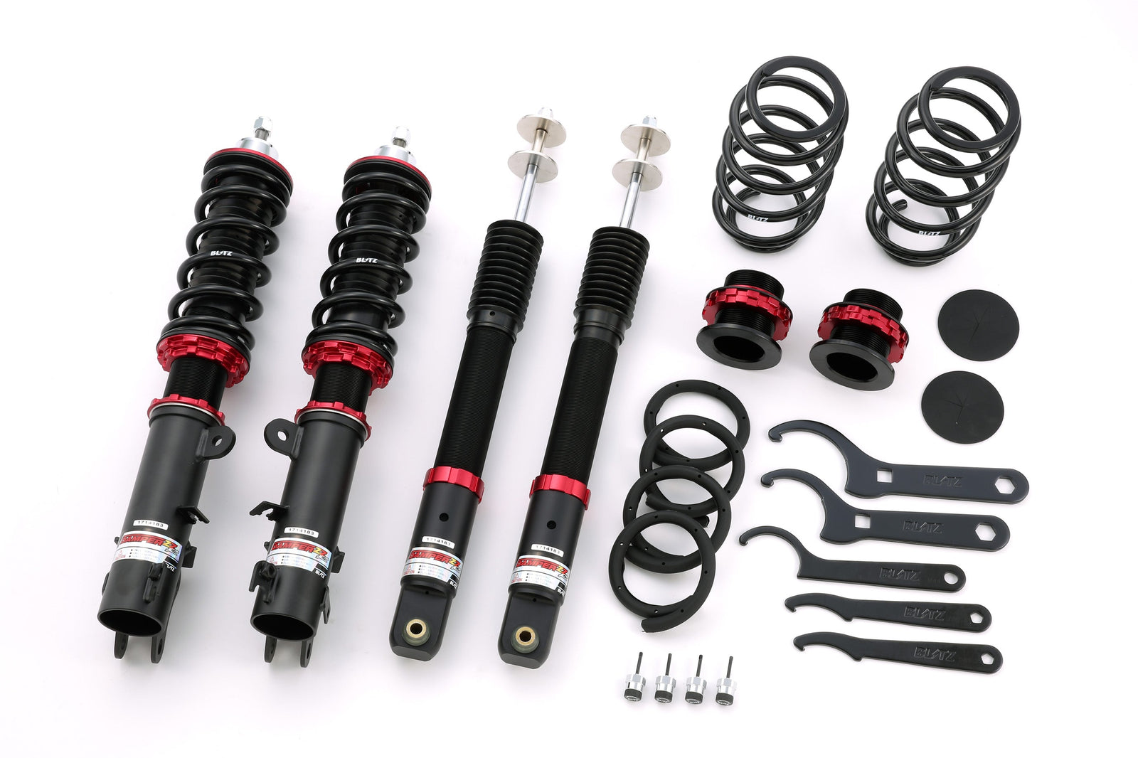 BLITZ ZZ-R COILOVER SUSPENSION SET FOR HONDA N-BOX JF2 S07A (TURBO NA) 92630