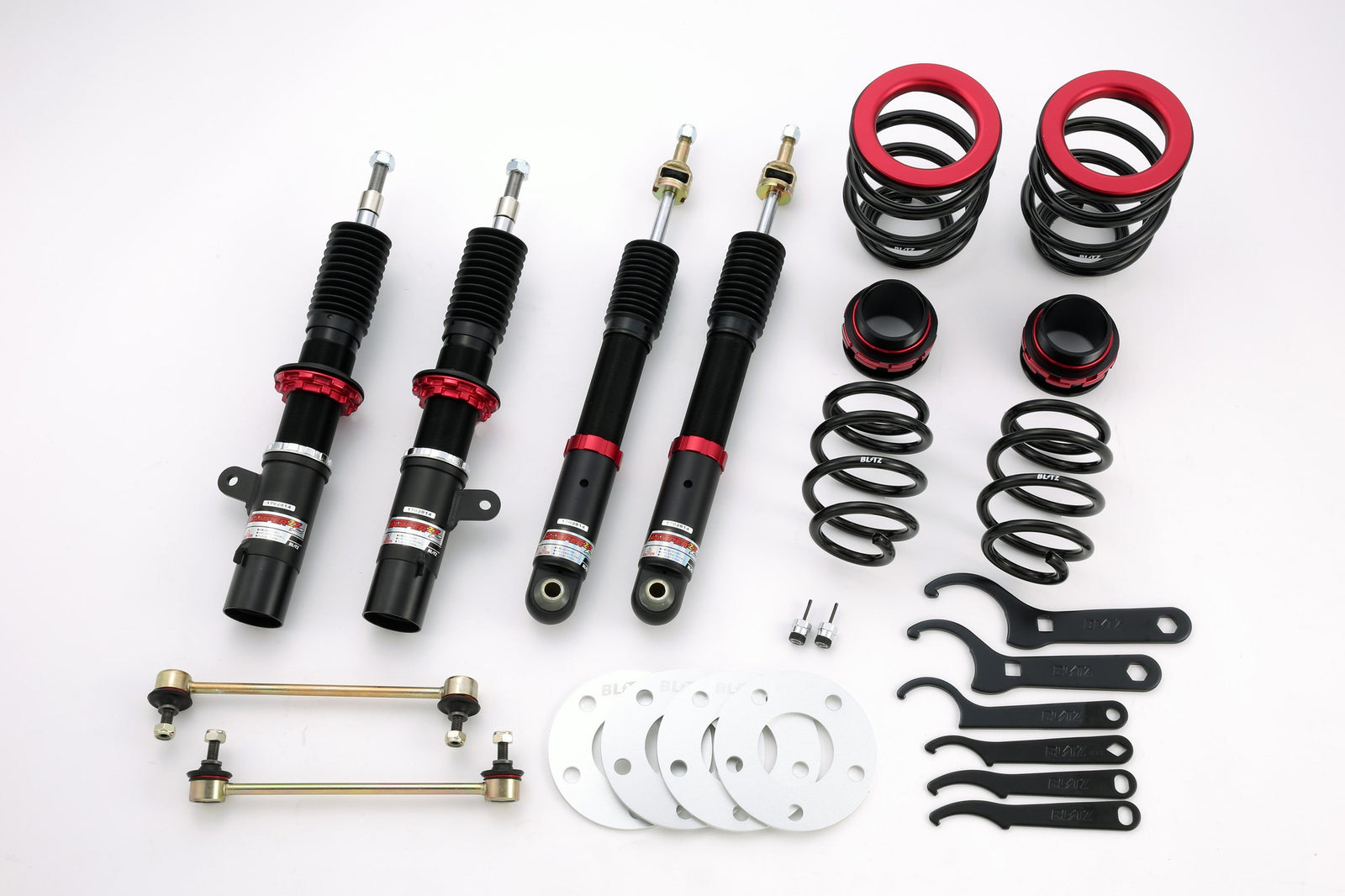 BLITZ ZZ-R COILOVER SUSPENSION SET FOR BMW MINI 5 DOOR COOPER S (F55) DBA-XS20 B48A20A 92330