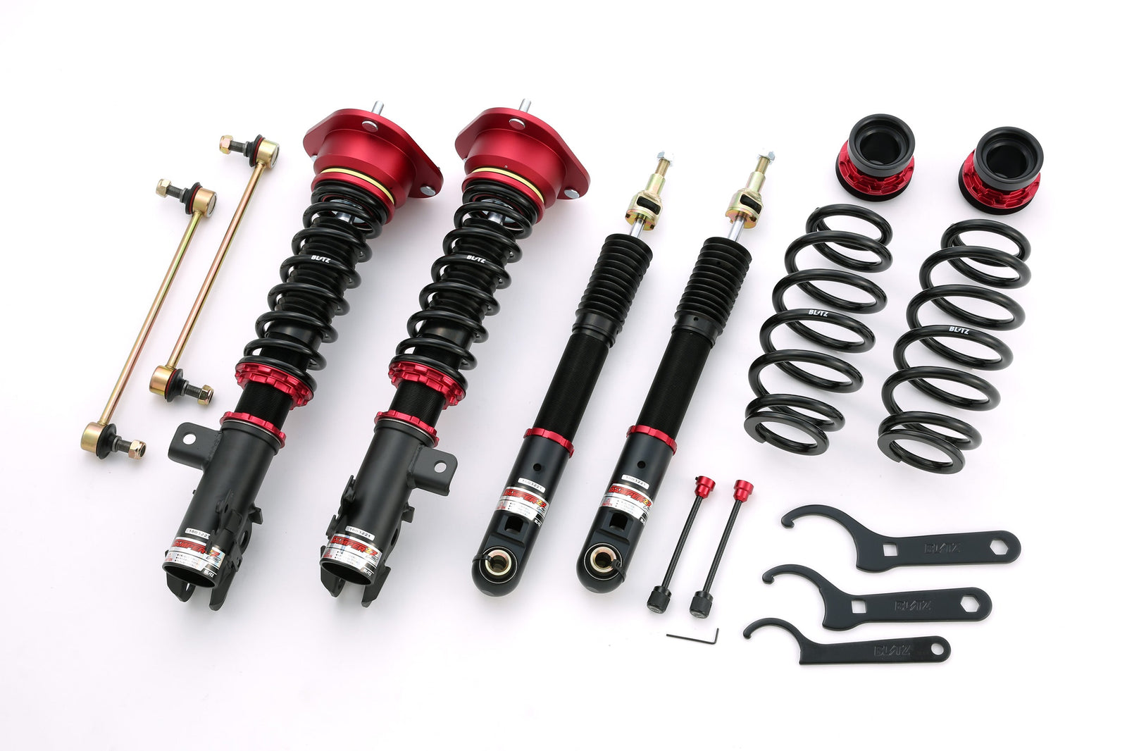 BLITZ ZZ-R COILOVER SUSPENSION SET FOR TOYOTA PRIUS PHV GR SPORT ZVW52 2ZR-1NM-1SM 92368