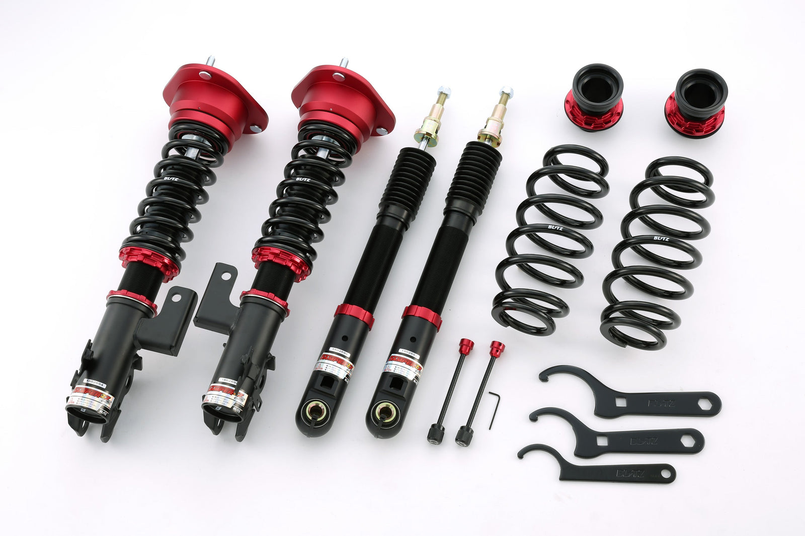 BLITZ DAMPER ZZ-R GR86 BRZ CUP COILOVER SUSPENSION SET FOR SUBARU BRZ ZD8 FA24 92599