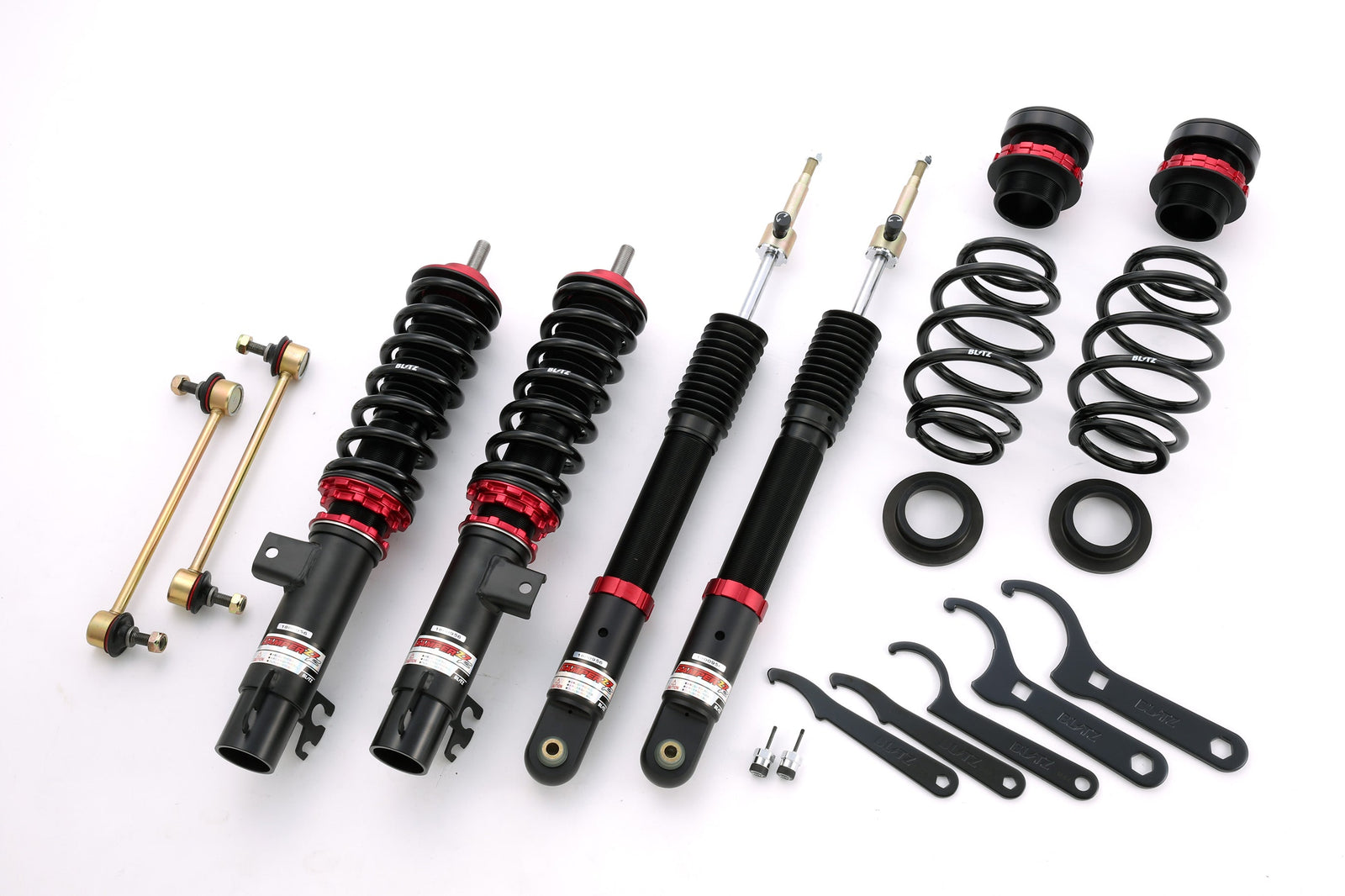 BLITZ ZZ-R COILOVER SUSPENSION SET FOR VOLKSWAGEN POLO TSI DBA-6RCBZ CBZ 92449